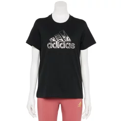 Women's adidas Holiday Graphic Tee -Adidas shop 5577966 Black