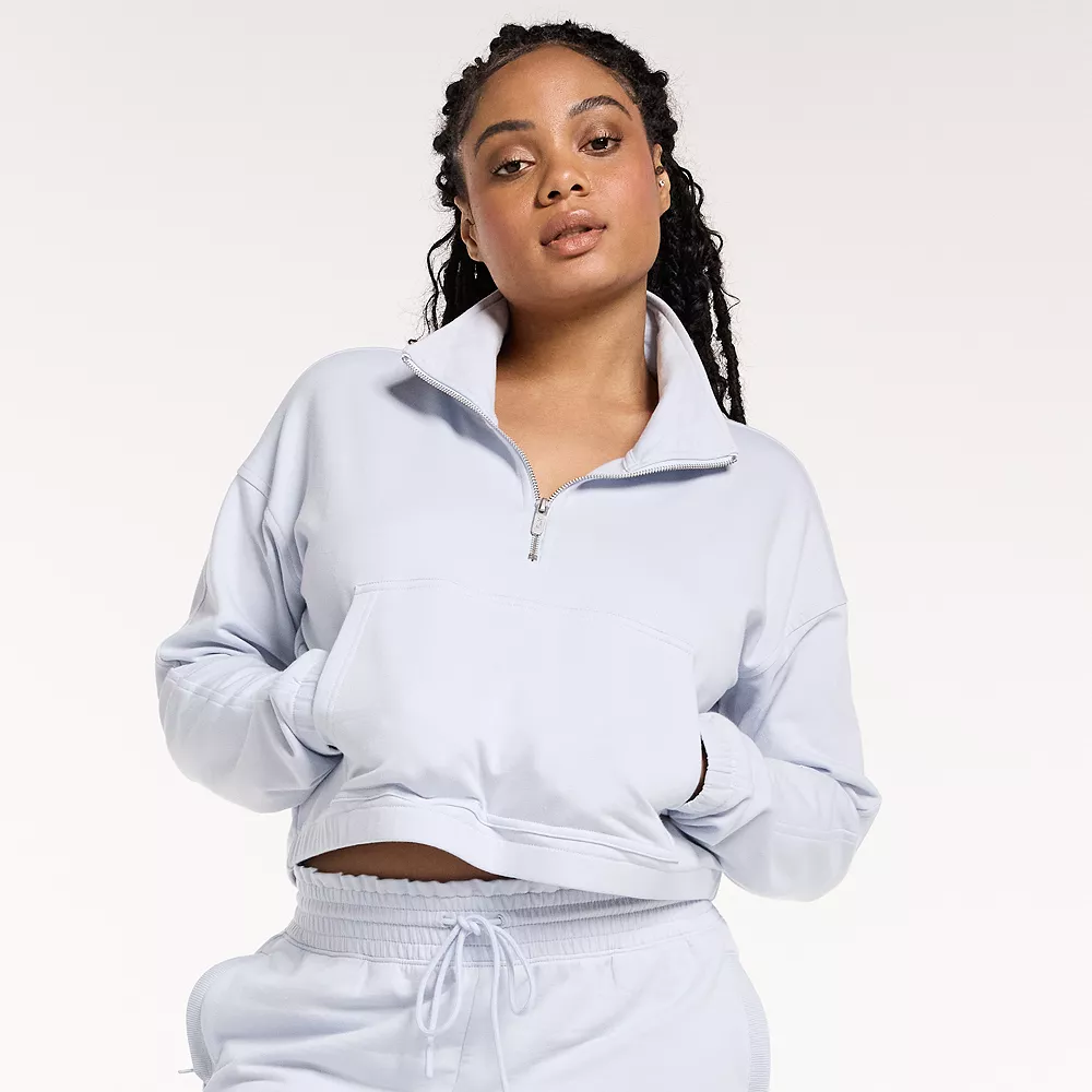 Women's FLX Embrace Quarter-Zip French Terry Sweatshirt 6 Women's FLX Embrace Quarter-Zip French Terry Sweatshirt - Image 4
