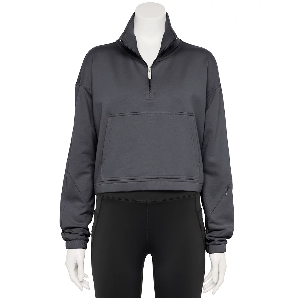 Women's FLX Embrace Quarter-Zip French Terry Sweatshirt 5 Women's FLX Embrace Quarter-Zip French Terry Sweatshirt - Image 3