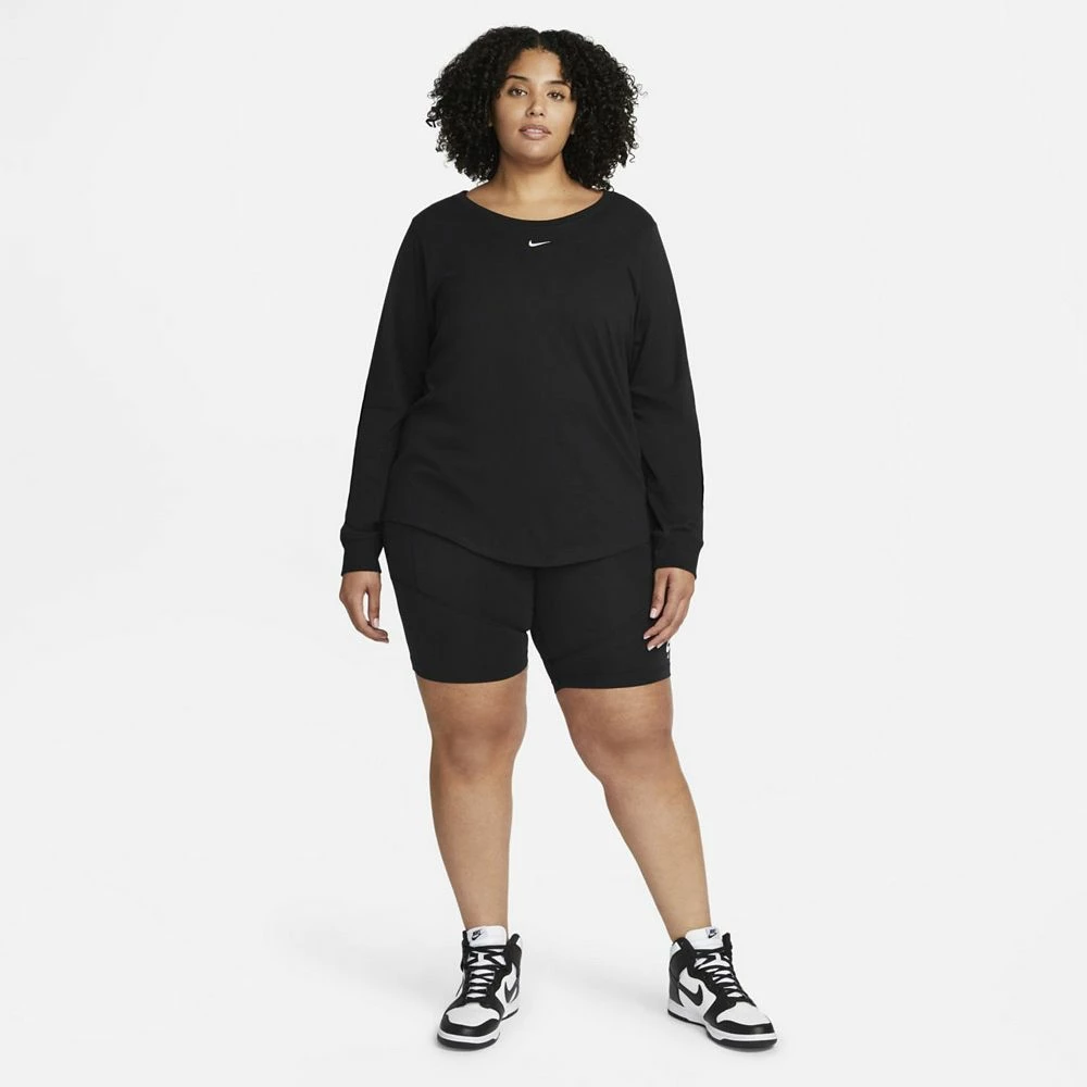 Plus Size Nike Sportswear Essential Long-Sleeve Tee 9 Plus Size Nike Sportswear Essential Long-Sleeve Tee - Image 7