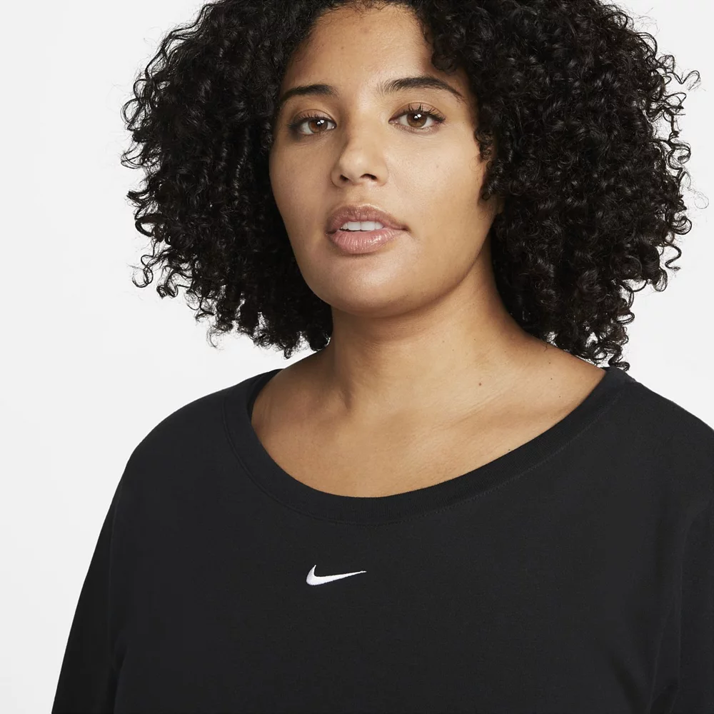 Plus Size Nike Sportswear Essential Long-Sleeve Tee 10 Plus Size Nike Sportswear Essential Long-Sleeve Tee - Image 8