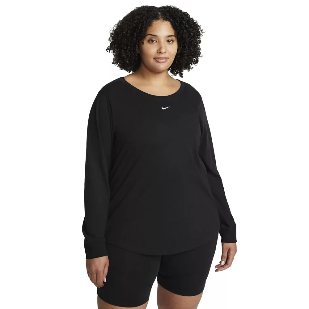 Plus Size Nike Sportswear Essential Long-Sleeve Tee 3 Plus Size Nike Sportswear Essential Long-Sleeve Tee