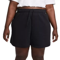 Plus Size Nike Club Fleece Shorts -Adidas shop 5580967 Black