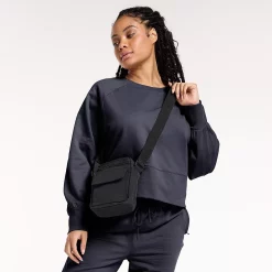 Women's FLX Embrace French Terry Crewneck Sweatshirt -Adidas shop 5581139 Plum Sherry