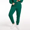 Women's FLX Embrace Paperbag High-Waisted Sweatpants -Adidas shop 5581165 Vintage Moss