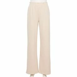 Women's FLX Embrace Paperbag High-Waisted Wide-Leg Pants -Adidas shop 5581186 Bisque Tan
