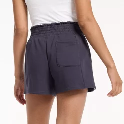 Women's FLX Paperbag High-Waisted French Terry Shorts -Adidas shop 5581225 ALT