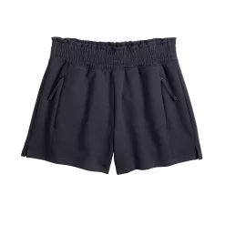 Women's FLX Paperbag High-Waisted French Terry Shorts -Adidas shop 5581225 ALT2