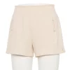Women's FLX Paperbag High-Waisted French Terry Shorts