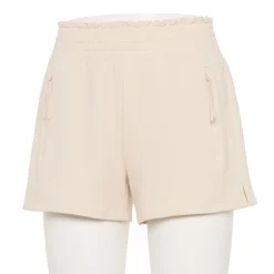 Women's FLX Paperbag High-Waisted French Terry Shorts