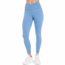 Women's PSK Collective Curved-Waistband Compression Leggings -Adidas shop 5582068 Bright Blue