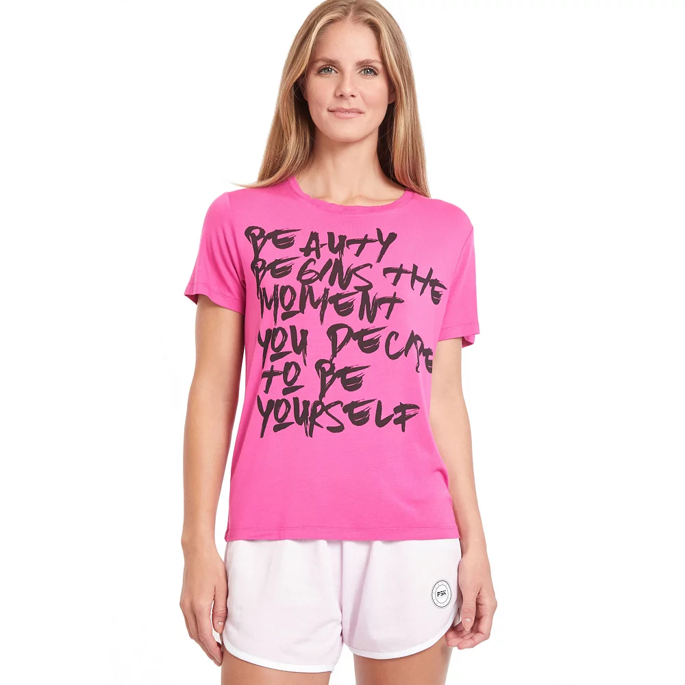 Women's PSK Collective Calligraphy Graphic Tee 5 Women's PSK Collective Calligraphy Graphic Tee - Image 3