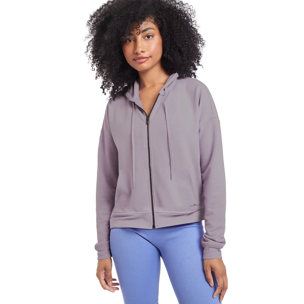 Women's PSK Collective Hooded Crop Jacket 6 Women's PSK Collective Hooded Crop Jacket - Image 4