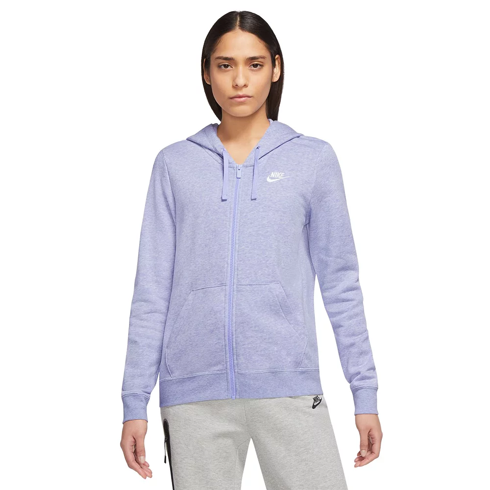 Women's Nike Sportswear Club Fleece Full-Zip Hoodie 5 Women's Nike Sportswear Club Fleece Full-Zip Hoodie - Image 3