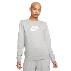 Women's Nike Sportswear Club Fleece Crewneck Sweatshirt 15 Women's Nike Sportswear Club Fleece Crewneck Sweatshirt -Adidas shop 5583707 Gray Heather