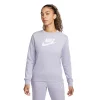Women's Nike Sportswear Club Fleece Crewneck Sweatshirt -Adidas shop 5583707 Light Thistle