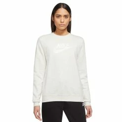 Women's Nike Sportswear Club Fleece Crewneck Sweatshirt 14 Women's Nike Sportswear Club Fleece Crewneck Sweatshirt -Adidas shop 5583707 Oatmeal Heather