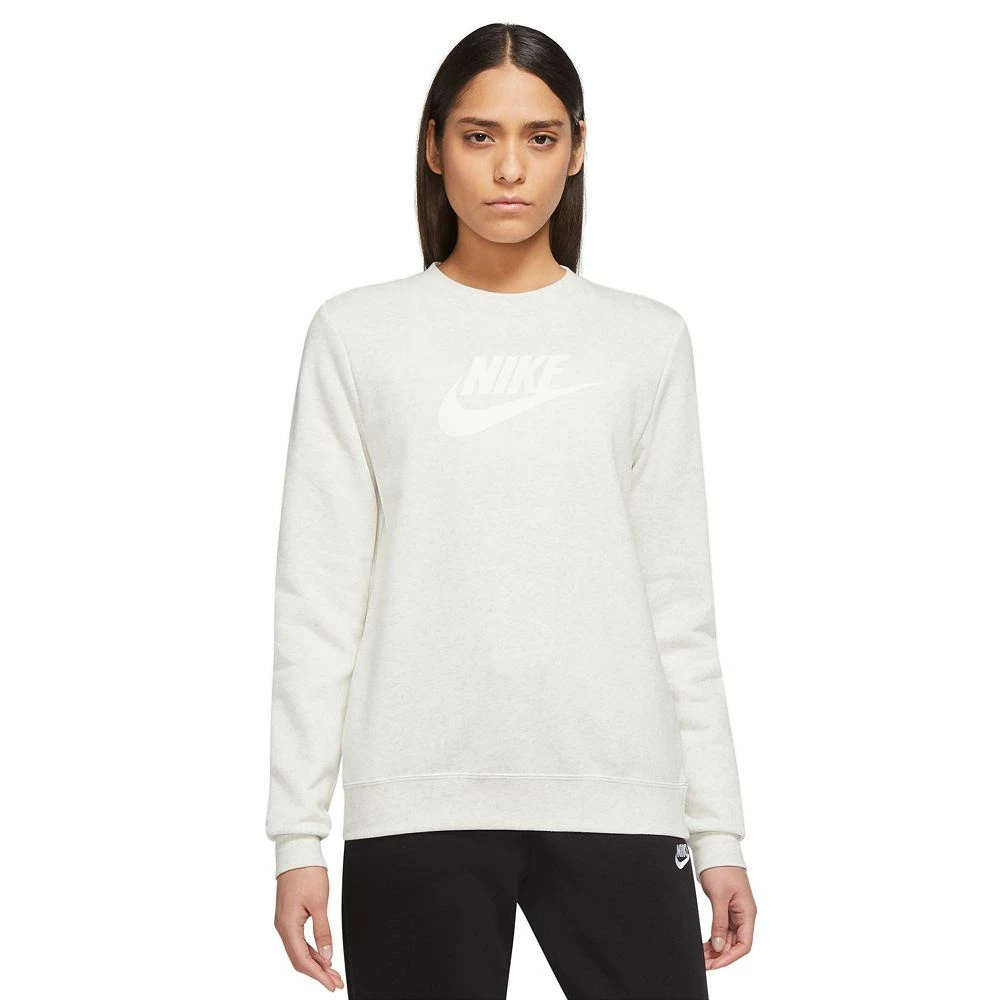 Women's Nike Sportswear Club Fleece Crewneck Sweatshirt 4 Women's Nike Sportswear Club Fleece Crewneck Sweatshirt - Image 2