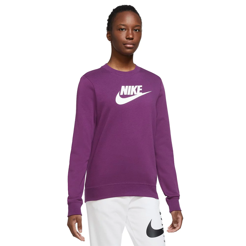 Women's Nike Sportswear Club Fleece Crewneck Sweatshirt 9 Women's Nike Sportswear Club Fleece Crewneck Sweatshirt - Image 7