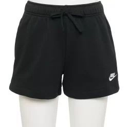 Women's Nike Sportswear Club Fleece Midrise Shorts -Adidas shop 5583954 Black