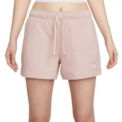 Women's Nike Sportswear Club Fleece Midrise Shorts -Adidas shop 5583954 Pink Oxford