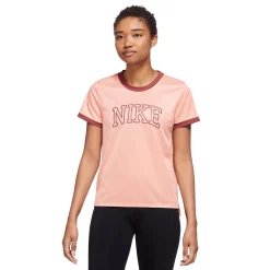 Women's Nike Dri-FIT Swoosh Short-Sleeve Running Top -Adidas shop 5585377 Arctic Orange