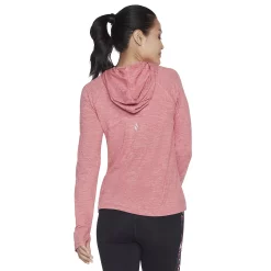 Women's Skechers GO WALK Wear™ GO DRI® SWIFT Hooded Top -Adidas shop 5585976 ALT