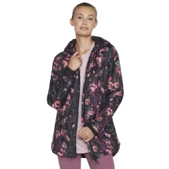 Women's Skechers GO WALK Wear™ Floral Quilted Jacket