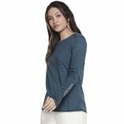 Women's Skechers® GODri® STRIDE Long Sleeve Tee -Adidas shop 5586021 Reflecting Pond