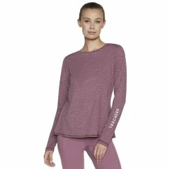 Women's Skechers® GODri® STRIDE Long Sleeve Tee -Adidas shop 5586021 Tulipwood