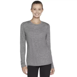 Women's Skechers® GODRI® Swift Tee -Adidas shop 5586022 Heather Charcoal