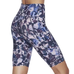 Women's Skechers® GOWALK Wear™ Printed High-Waisted Bike Shorts -Adidas shop 5586030 ALT