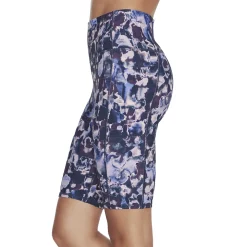 Women's Skechers® GOWALK Wear™ Printed High-Waisted Bike Shorts -Adidas shop 5586030 ALT2