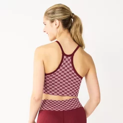 Juniors' SO® Seamless Cropped Tank -Adidas shop 5588676 ALT