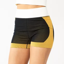 Juniors' SO® Seamless Colorblocked Bike Shortie -Adidas shop 5589869 Black Colorblock