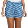 Women's Grand Slam Geo Printed 4.5-in. Golf Shorts