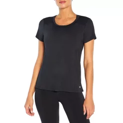 Women's Marika Breathe Keyhole-Back Tee -Adidas shop 5615906 Black