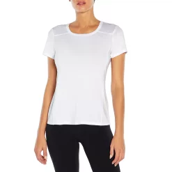 Women's Marika Breathe Keyhole-Back Tee -Adidas shop 5615906 White