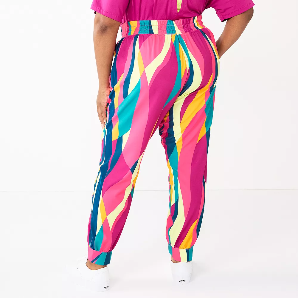 Plus Size Tek Gear® Zipper-Hem Woven Track Pants 6 Plus Size Tek Gear® Zipper-Hem Woven Track Pants - Image 4