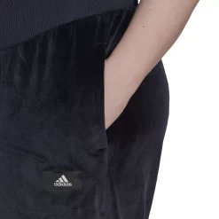 Plus Size adidas Holidayz Cozy Velour High-Waisted Joggers -Adidas shop 5636865 ALT3