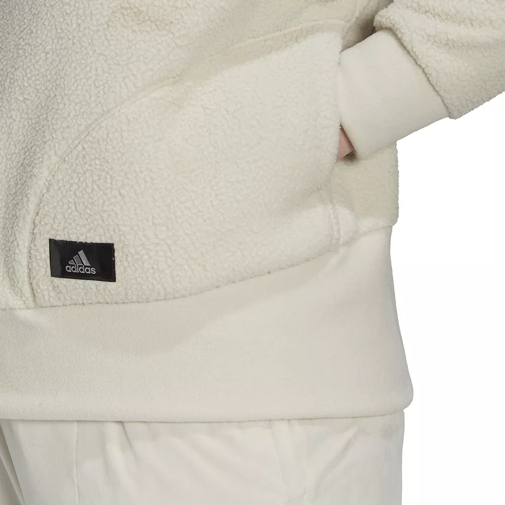 Plus Size adidas Holiday Fleece Jacket 6 Plus Size adidas Holiday Fleece Jacket - Image 4