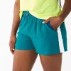 Women's Tek Gear® Woven Running Shorts 1 Women's Tek Gear® Woven Running Shorts -Adidas shop 5636868 Night Life Teal