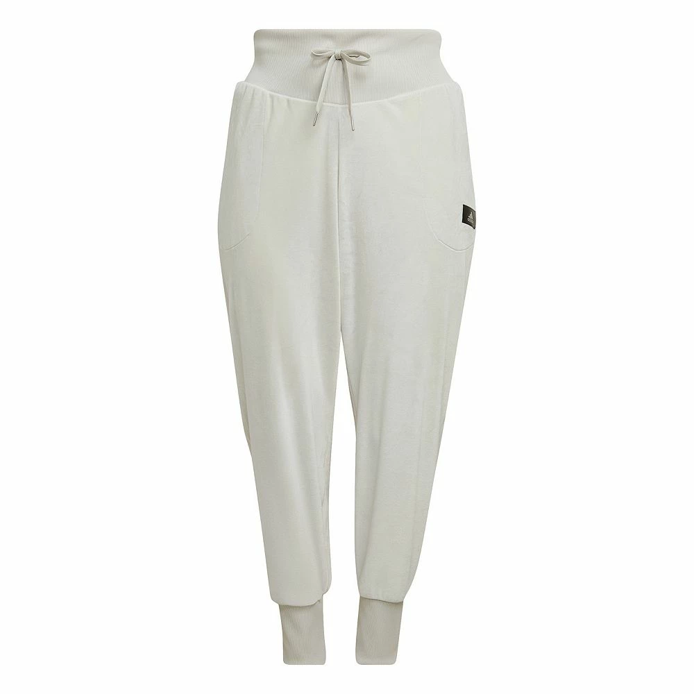 Plus Size adidas Holidayz Cozy Velour High-Waisted Joggers 8 Plus Size adidas Holidayz Cozy Velour High-Waisted Joggers - Image 6