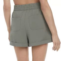 Women's Jockey Sport® Paperbag Waist Shorts -Adidas shop 5640007 ALT