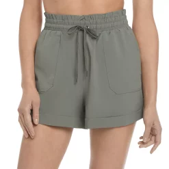 Women's Jockey Sport® Paperbag Waist Shorts