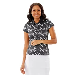 Women's Nancy Lopez Golf Cherry Short Sleeve Polo 6 Women's Nancy Lopez Golf Cherry Short Sleeve Polo -Adidas shop 5652953 Black