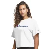 Plus Size Champion® Cropped Graphic Tee 2 Plus Size Champion® Cropped Graphic Tee -Adidas shop 5656130 White