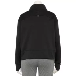 Plus Size Tek Gear® Run Mockneck Long Sleeve Top -Adidas shop 5656848 ALT