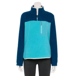 Women's Tek Gear® Quarter-Zip Sherpa Pullover -Adidas shop 5657643 Tremendous Teal