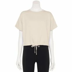 Women's Tek Gear® Stretch Fleece Cinched-Waist Top -Adidas shop 5661373 Hammock